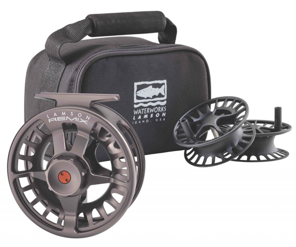 Lamson Remix HD 3 Pack Fly Reel Smoke